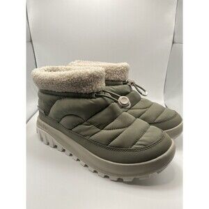 Women's Columbia Snowtrot Shorty Size 10 Gray Green NEW WITH BOX